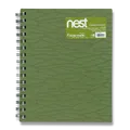 Špirálový blok FolderMate Nest olivovo zelený